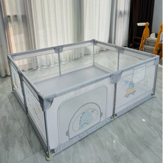 Quây bóng cho bé, quây cũi cho bé, khung quây bằng thép, vải lưới chắc chắn, bám hút chân không. Dễ dàng di chuyển