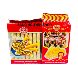 Bánh trứng cuộn - bánh quế cuộn kem minh hương 150g - 300g
