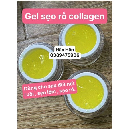 Gel sẹo lõm sẹo rỗ collagen, gel sẹo ngọc diệp 10g - 20g