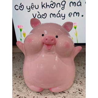 Ống heo tiết kiệm heo hồng size lớn
