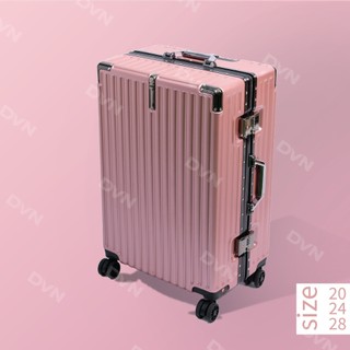 Vali khung nhôm khóa sập size 28, vali du lịch cao cấp, vali khung nhôm khóa sập kim loại chống va đập giá rẻ