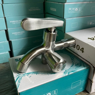 Vòi củ sen tắm lạnh inox 304 gắn tường nhà tắm
