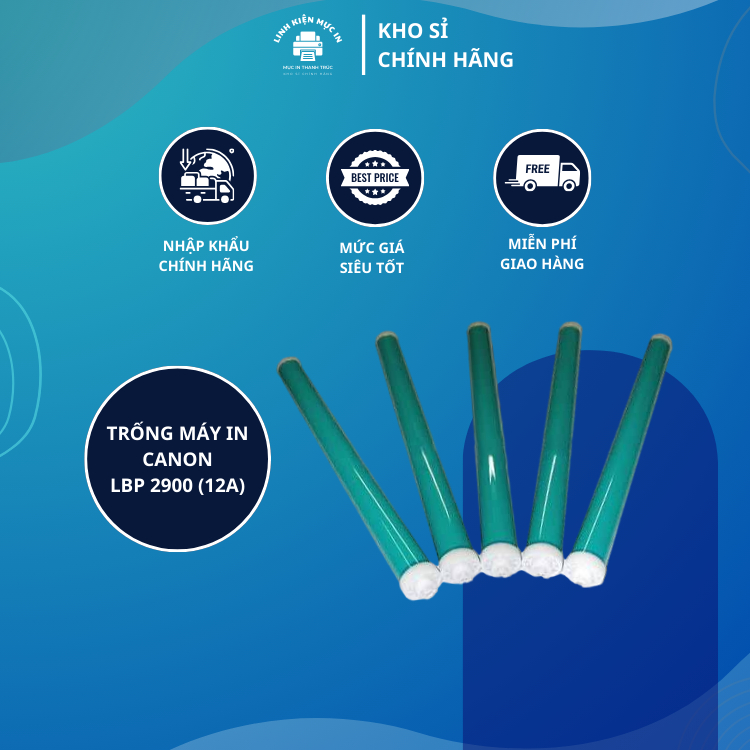 Trống máy in canon LBP 2900 (12A) dùng cho nhiều dòng máy canon LBP2900, LBP3000, 4320, 4350/ HP 1010, 1020, 1319
