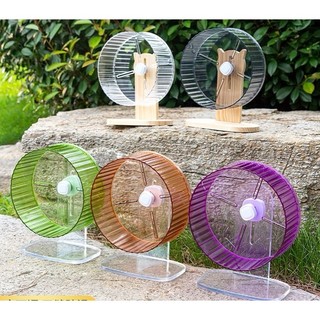 Wheel candy trong suốt cho hamster (Không kèm chân đế)