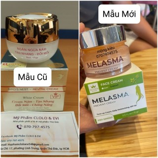 Kem tổ yến nám tàn nhang đồi mồi chống nắng toyen (Mẫu Mới)