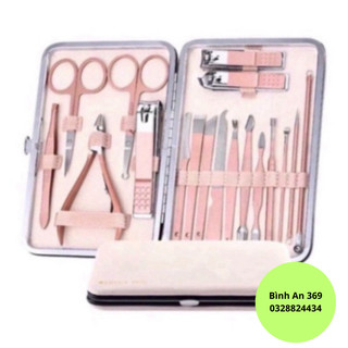 Bộ dụng cụ bấm móng 18 món cao cấp -ba6238