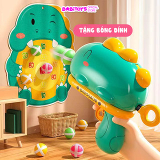 Súng ném bóng gai phi tiêu bóng gai dành cho trẻ em dính bóng mục ném đồ chơi trai và gái cha mẹ-con thể thao