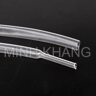 Ống co nhiệt trong/ Ống gen trong/ gen nhiệt trong suốt 1m