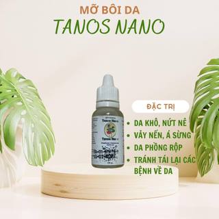 Mỡ bôi da Tanos nanos của VIện Y Học Cổ Truyền Phương Đông tại Nga lọ 15ml
