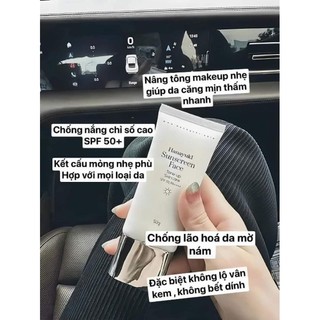Chống nắng nâng tone Hanayuki sunscreen chính hãng