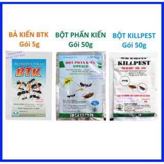 Bả trừ kiến btk - bột phấn kiến vipesco - bột rắc kiến killpest