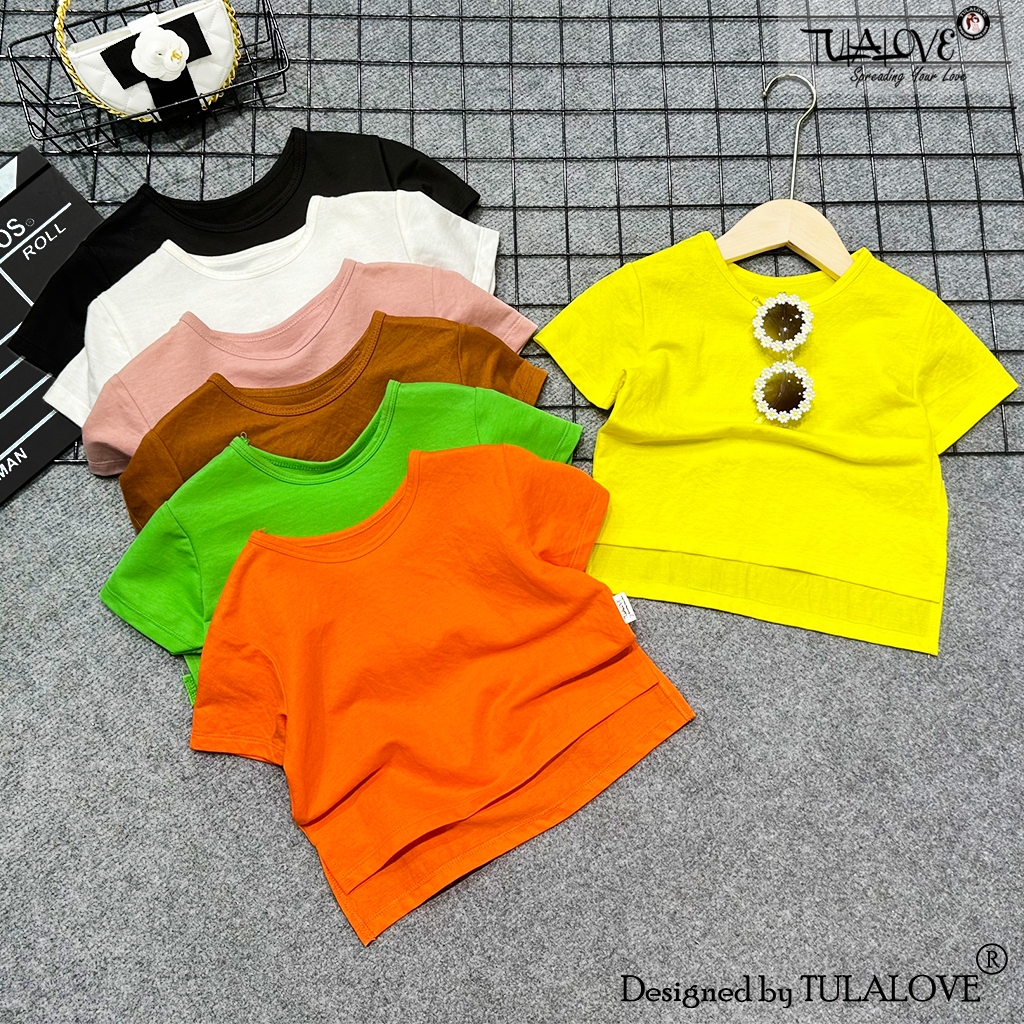Áo Phông Bé Gái Dáng Thụng Form Rộng, Áo Cho Bé Gái Tulalove.