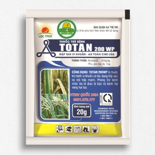 TOTAN 200WP - THUỐC ĐẶC TRỊ VI KHUẨN CÂY TRỒNG