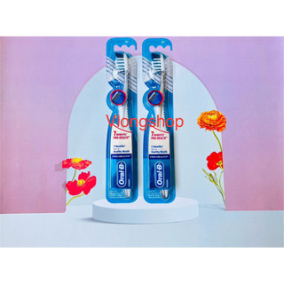 (Vỉ 3 cây ) Bàn chải răng Oral-B  - Soft ( USA)