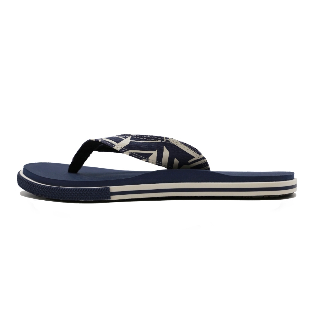 Dép Sneaker Buzz xỏ ngón xanh đen quai sọc 1SB0047