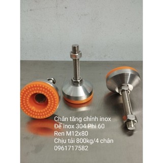 Chân tăng chỉnh inox