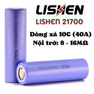 Pin Xịn 4000mah, Dung Lượng Cao || Pin Chính Hãng Lishen 21700, Cell Pin Chuẩn Dung Lượng Cao 4000mah, Dòng Xả Cao 40a