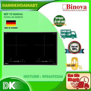 Bếp từ binova bi-6688gm mặt kính schott ceran đức
