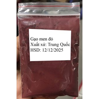 Bột gạo men đỏ, bột hồng cúc, bột gạo đỏ