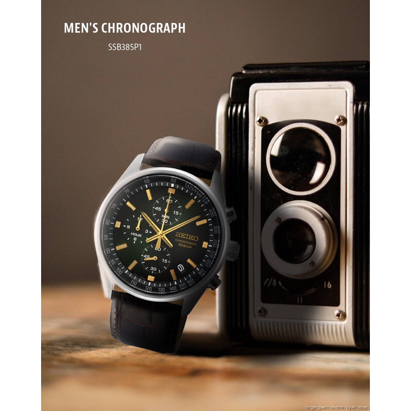 ĐỒNG HỒ NAM SEIKO CHRONOGRAPH SSB385P1