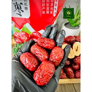 Táo đỏ tân cương hoà điền loại vip size vừa túi 1 kg - táo đỏ thơm, dẻo ngọt - không bị quá khô rang