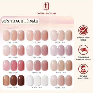 Sơn thạch POPULAR lẻ màu, sơn gel thạch toàn màu hottrend - chai 15ml
