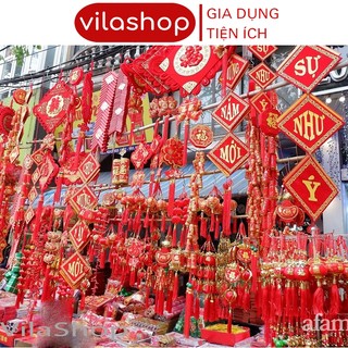 (20 Dây) Dây Treo Tài Lộc Trang Trí Tết 2025, Liễn Khánh Treo Trang Trí Cây Mai, Đào, Quất