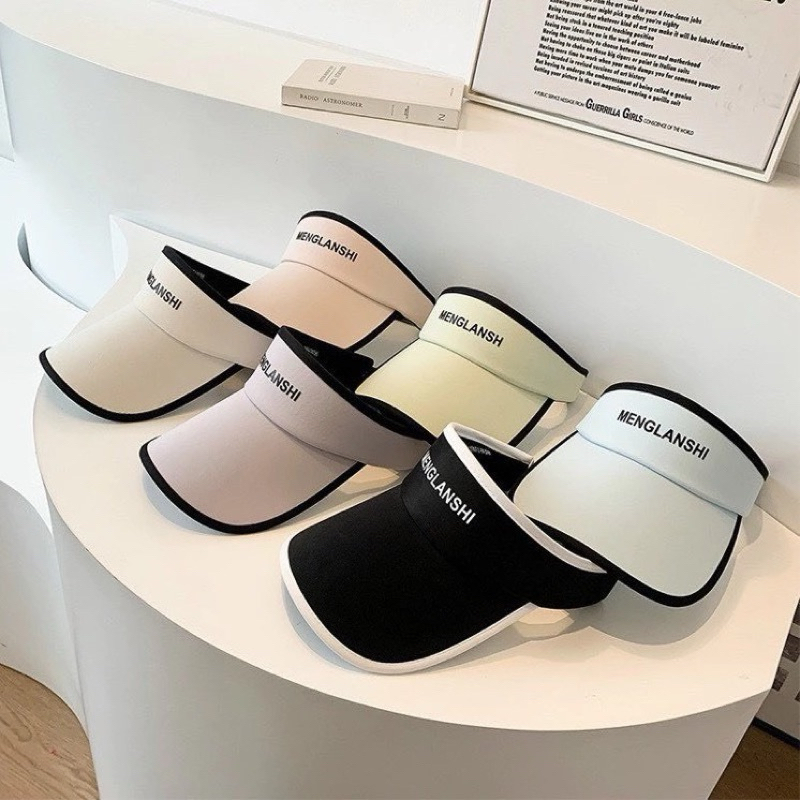 Mũ lưỡi trai MENA dáng thể thao, Mũ Nón Nam,Nữ Nửa Đầu rộng vành Chống tia UV thời trang 🌸 tuyển sỉ 