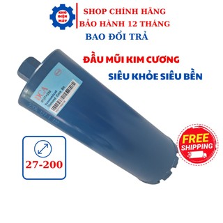 Mũi khoan rút lõi dca, gồm các mũi từ 27,32,36,40,56,63