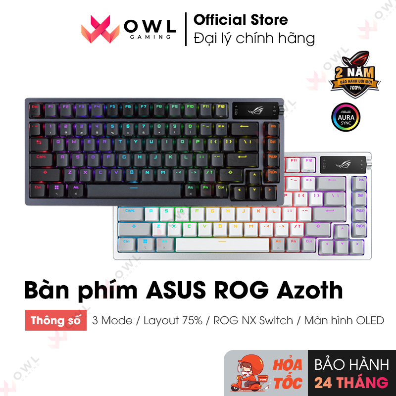 Bàn phím cơ ASUS ROG Azoth (Hàng chính hãng)