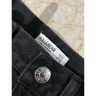 Quần Baggy Pull&Bear Auth Tuồn Lưng Cao Không Giãn Size 27 ( Hàng Cambodia Có Sẵn )