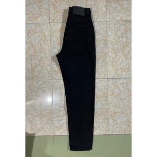Quần Baggy Pull&Bear Auth Tuồn Lưng Cao Không Giãn Size 27 ( Hàng Cambodia Có Sẵn )