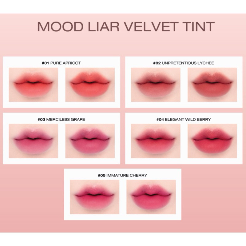 SON LILYBYRED MOOD LIAR VELVET TINT