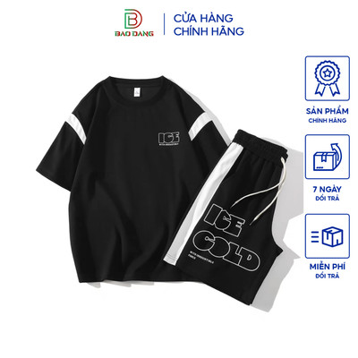 Bộ thể thao nam nữ from rộng vải poly cá sấu thoáng mát thấm hút mồ hôi cao cấp mùa hè thoáng mát sport Bảo Đăng.