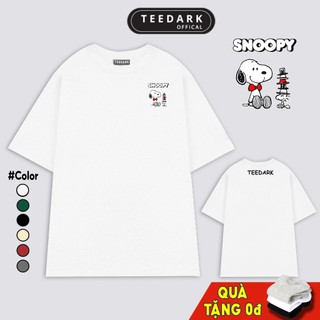 Áo thun unisex tay lỡ THE SNOOPY by TEEDARK chất cotton mềm mịn, Áo phông nam nữ form rộng - Mã TDPT669