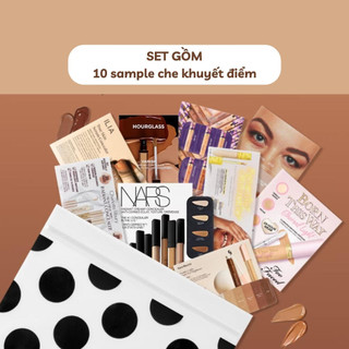 Sample che khuyết điểm / má hồng makeup hãng highend ilia, hourglass, kosas, tarte
