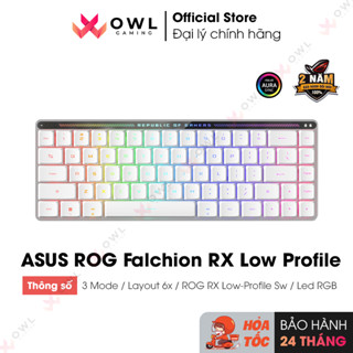 Bàn phím cơ ASUS ROG Falchion RX Low Profile (Hàng chính hãng)