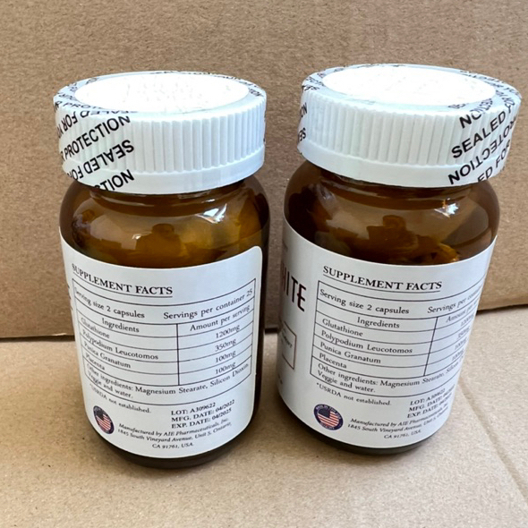 VIÊN UỐNG TRIPLE WHITE - VIÊN UỐNG GLUTATHION 1200MG TRẮNG DA, MỜ NÁM, GIẢM THÂM HỘP 50 VIÊN