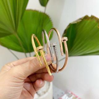 Vòng tay titan đinh bản mỏng nhỏ Kami trang sức sỉ