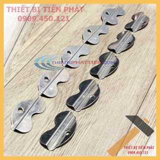 Combo 10 bát kẹp gương hình bướm, pát kính, bass bướm bắt kính thủy inox hàng chất lượng