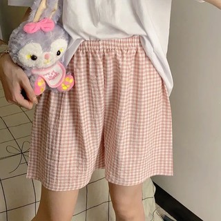 Quần Đùi, Quần short ngắn kẻ caro nhiều màu xinh xắn