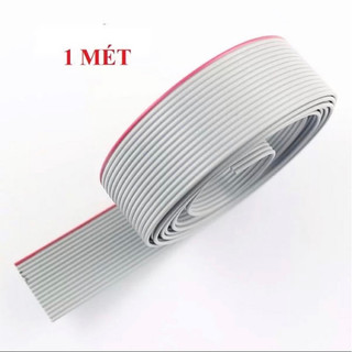 Dây cáp bẹ IDE 2.54mm - 1 mét - màu ghi
