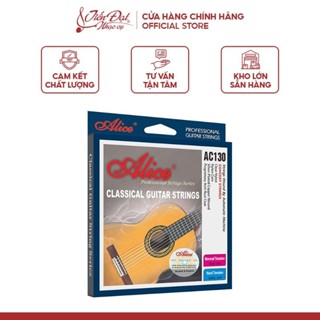  Chính Hãng Bộ Dây Đàn Guitar Classic Alice AC130 Lớp Phủ Chống Gỉ 