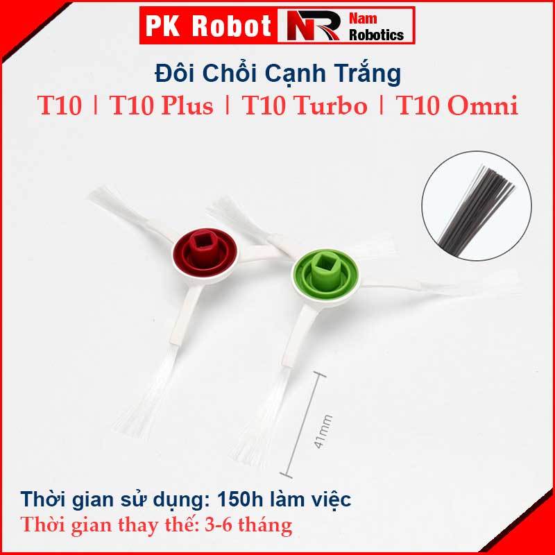Phụ kiện Thay Thế Robot Hút Bụi T10, T10 Plus, T10 Turbo, T10 Omni, Chổi Lăn, Chổi Cạnh, Lọc Hepa, Túi Bụi, Khăn Lau
