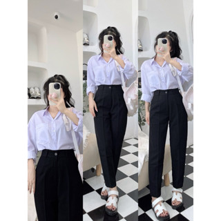 Quần baggy tây đi học đi chơi đều xinh đủ size S M L XL (Fb: Lương Thị Thắm)