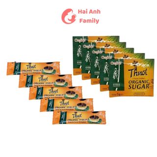 Đường thốt nốt hữu cơ gói nhỏ 5g