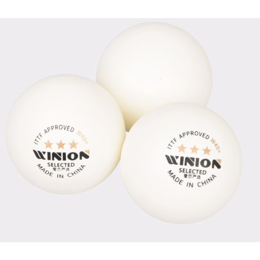 Bóng bàn thi đấu tiêu chuẩn ITTF Winion W40+ và Winion nittaku+