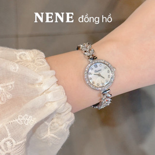 (Tặng hộp+Pin) đồng hồ nữ Beola tạo hình cành lá có thể thu dây cổ tay