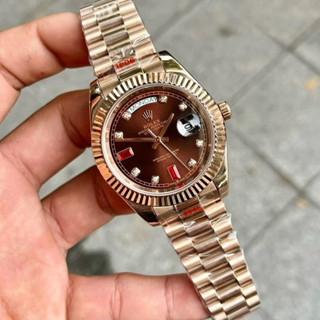 [Máy Cơ Automatic] Đồng hồ Nam ROL Cơ Sun Moon 2 Màu Lỗi Đổi Mới (Bảo Hành 2 Năm)