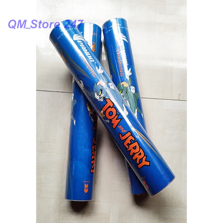 Ống cầu lông Mèo xanh Ống cầu Tom & Jerry Ống cầu lông trắng - Ống cầu 12 quả